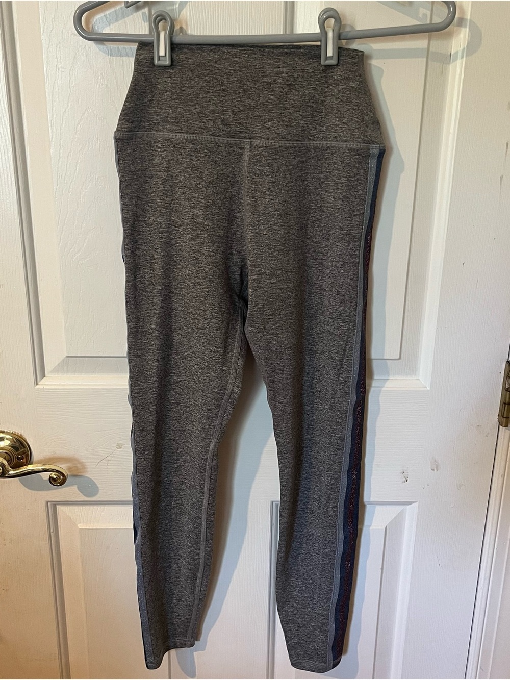 Spiritual Gangster Heather Gray High Rise Performance Leggings Women’s XS